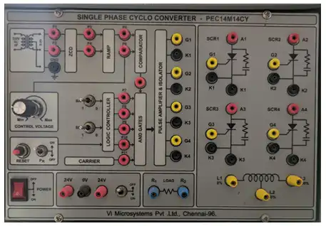 Single Phase cyclo-converter